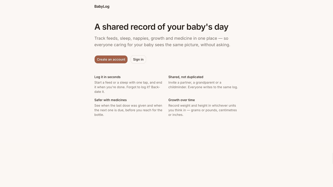 BabyLog
